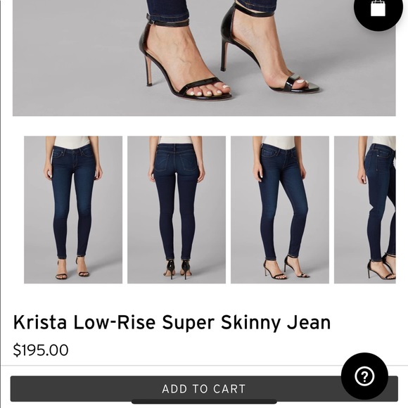 Hudson Krista Super Skinny Jeans 26 🔥 - Picture 3 of 9